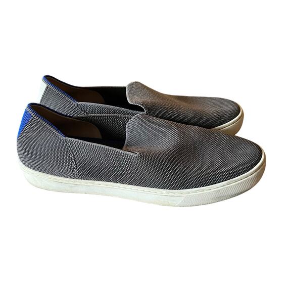 Rothy’s Women's 11 The Sneaker In Grey Slip On Casual Comfy Neutral - Picture 2 of 9